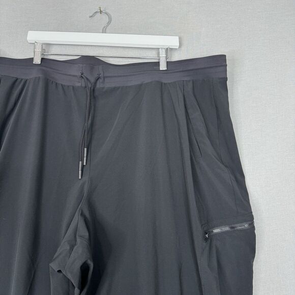 Athleta Womens Sweat Pants 26 Black Venture Jogger Pleated Gorpcore Performance - Picture 2 of 13